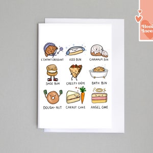 de voeux Cakey-Pâtisserie | amateur de gâteaux | Boulangerie, Boulangerie, Carte | carte d'anniversaire de boulanger | Jeux de mots pour gâteau