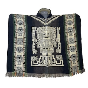 Alpaca wool Poncho. Fairtrade Poncho. Poncho For Him. Poncho For Her. Perfect Gift Idea.