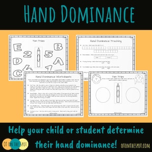 Hand Dominance Fine Motor Activity Packet