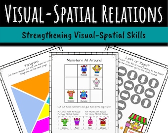 Visual-Spatial Relations Printable Activity Packet