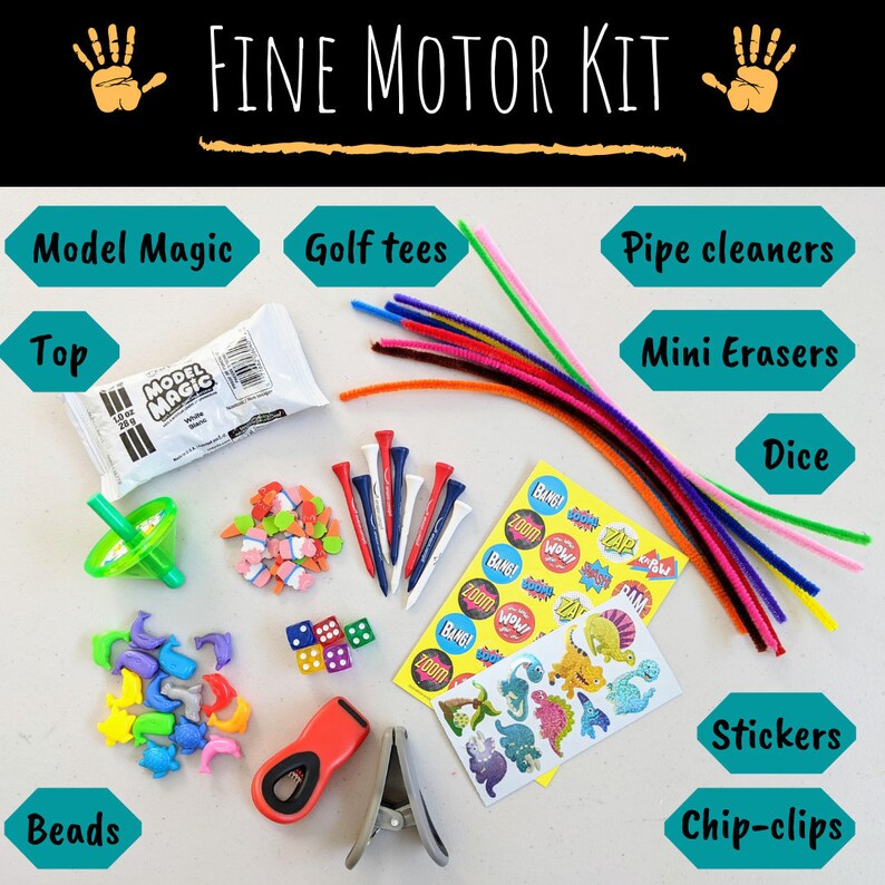 Fine Motor Kit Development Kit for Occupational Therapists Etsy
