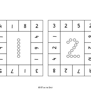 Fine Motor Four Ways Number Identification Activity Packet image 3