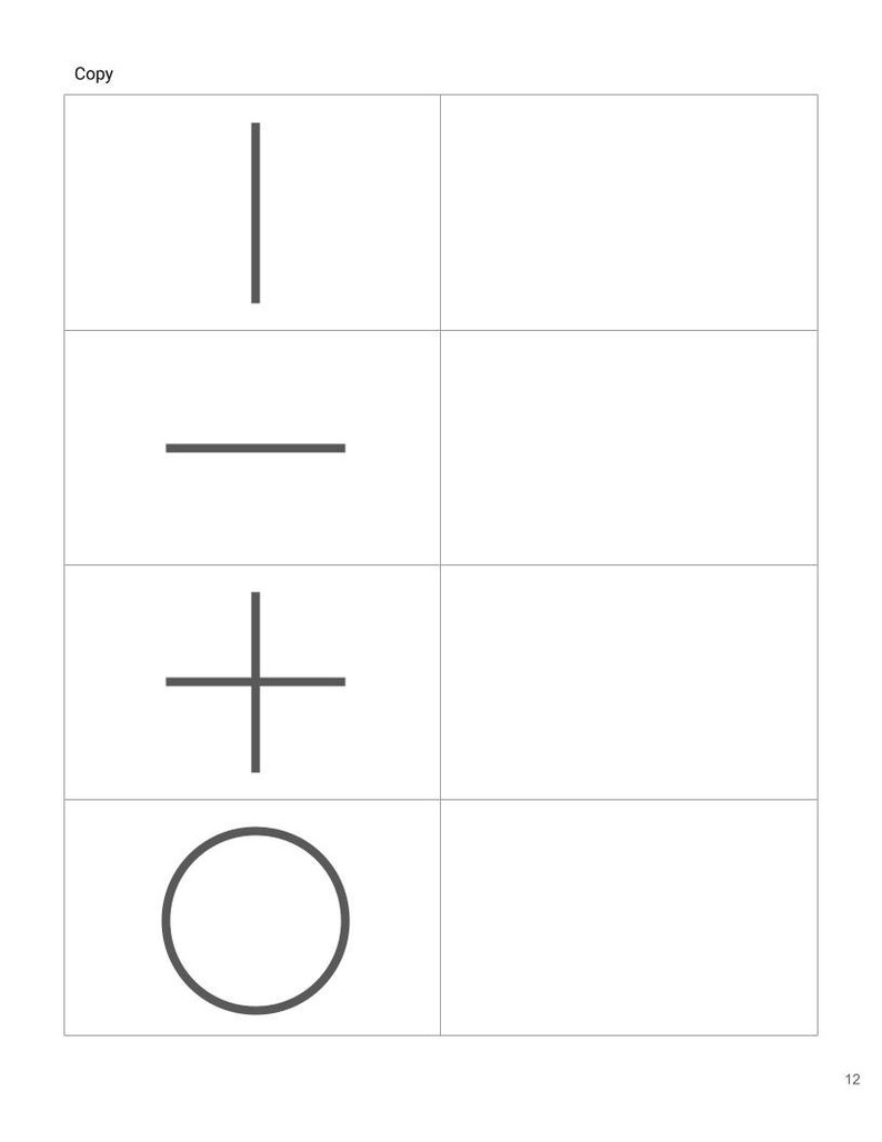 Pediatric Occupational Therapy Initial Evaluation Form image 5