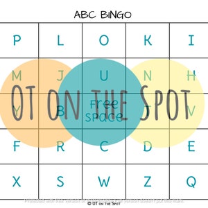 ABC Board Game Printables for Occupational Therapists, Teachers, and Parents image 4