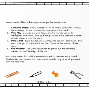 Fine Motor Four Ways Number Identification Activity Packet image 2