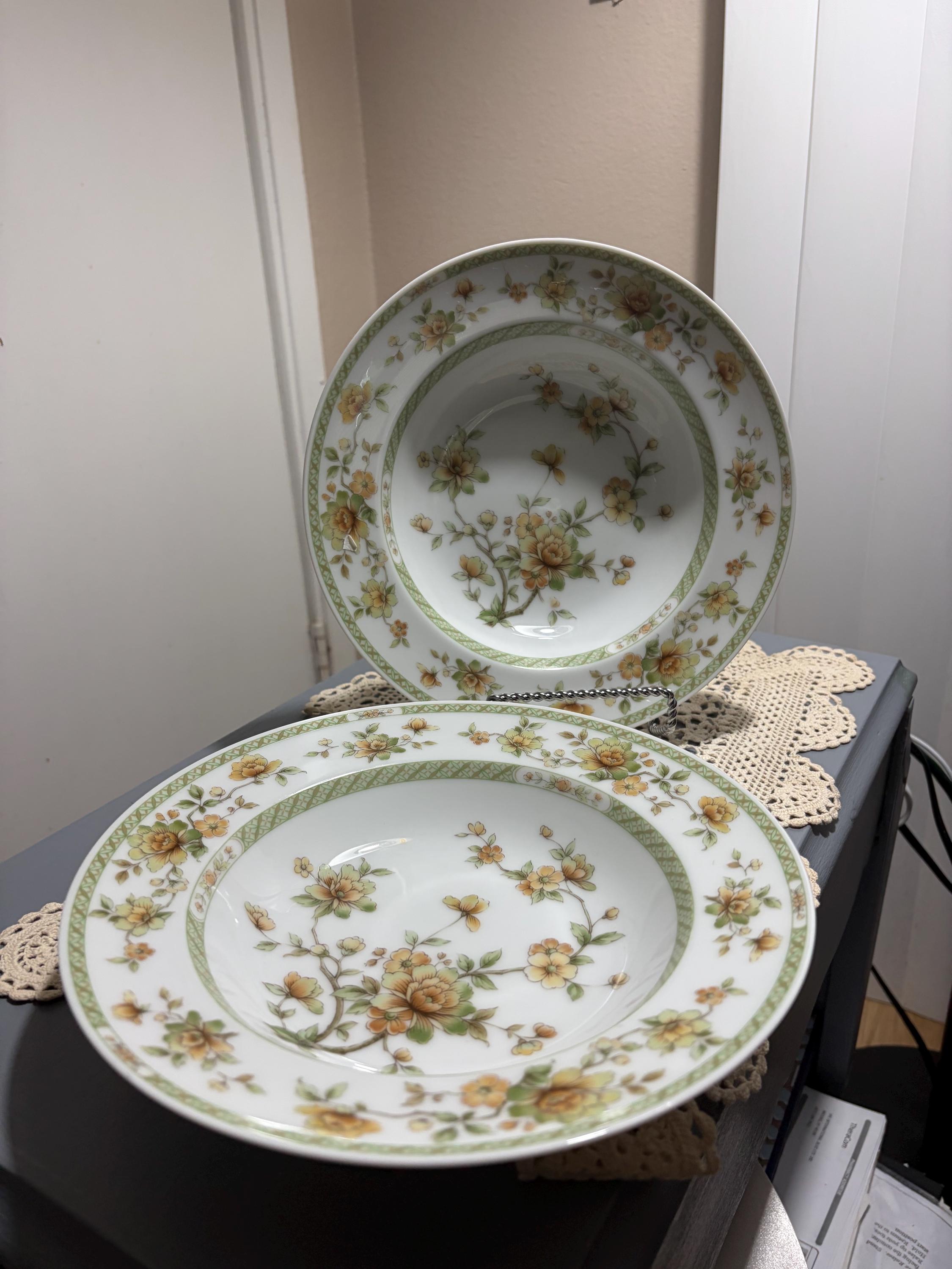 Noritake Desert Flowers Dinnerware Set - Etsy