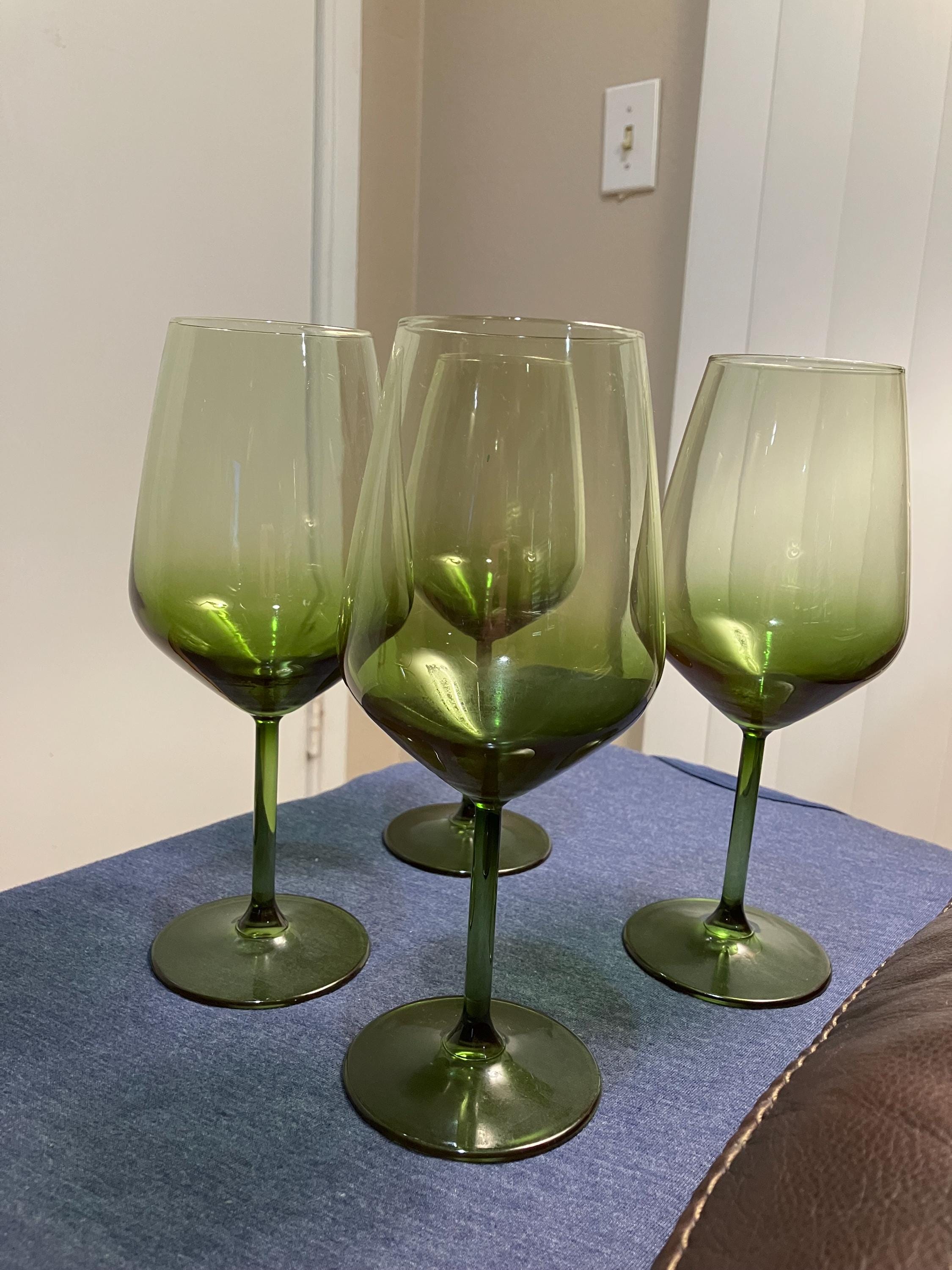 tag wine glasses Chelsea Iridescent Optic Stemless Wine Glass main image 0