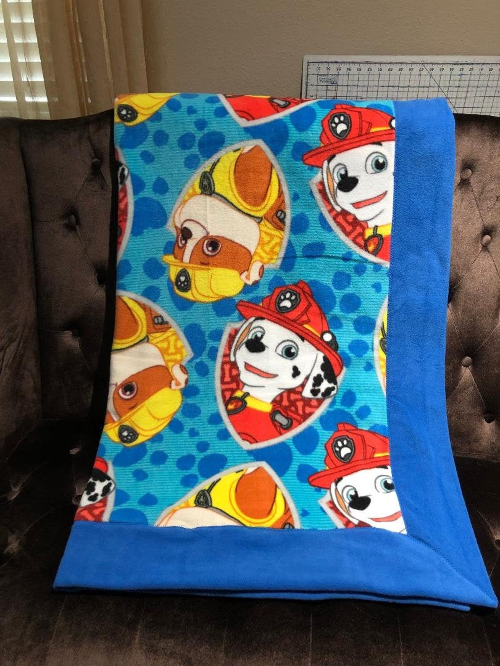 Paw Patrol Soft and Cuddly Fleece Blanket - Etsy