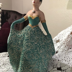 Vintage Porzellan Spanische Dame Figur