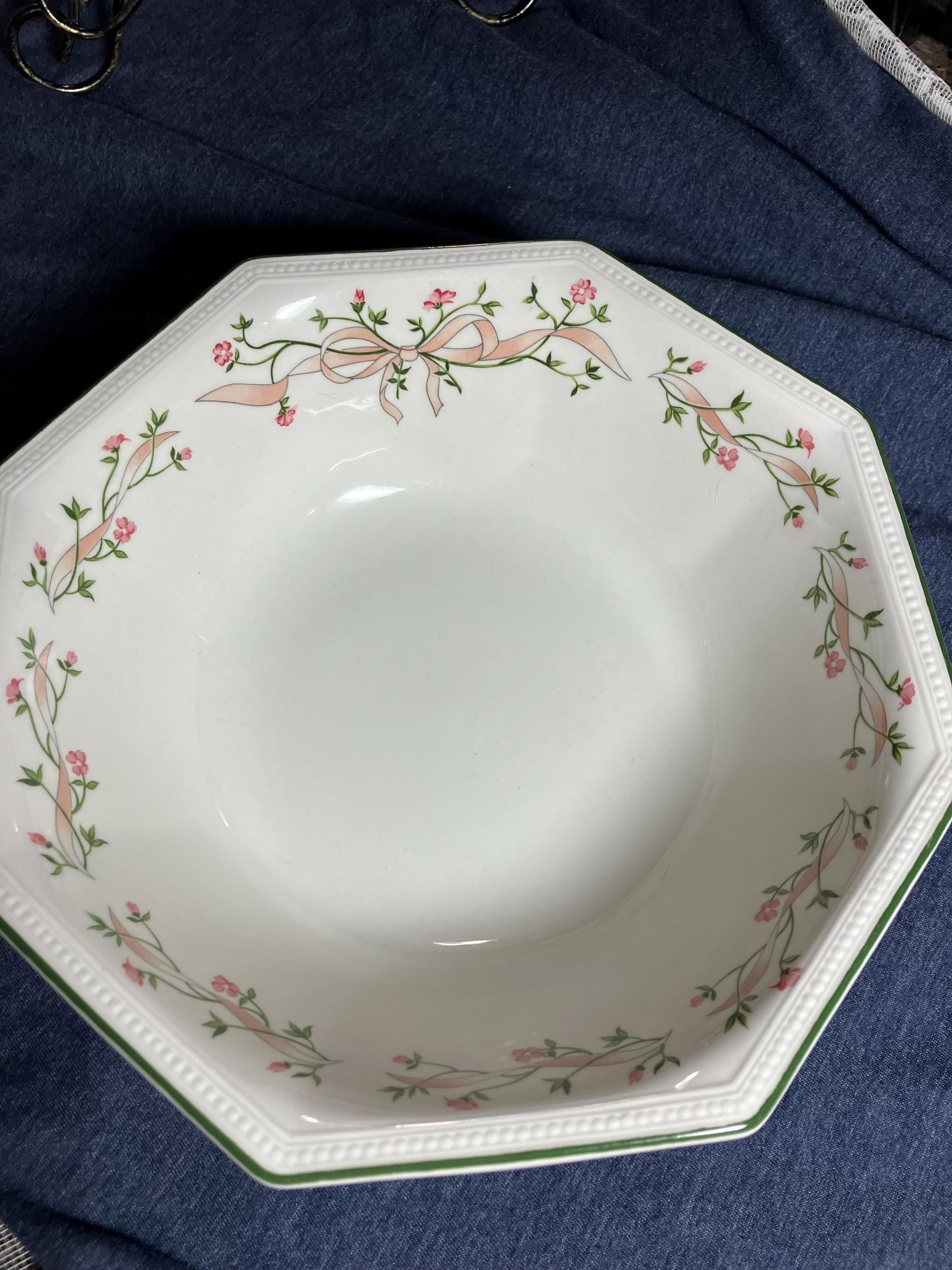 Vintage Johnson Brothers Eternal Beau Octagon Earthenware