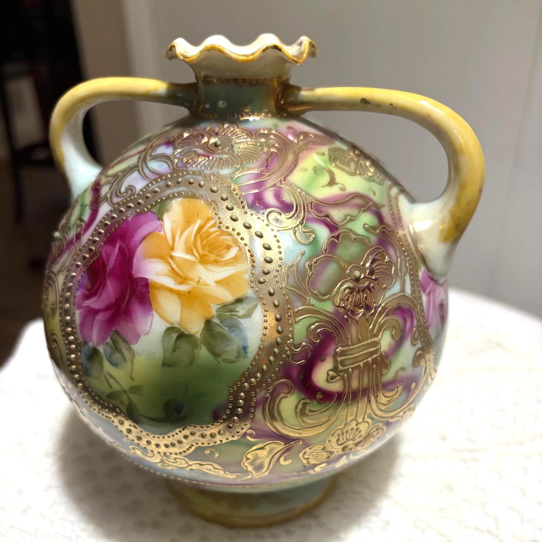 Noritake Japan Vase Vintage - Etsy