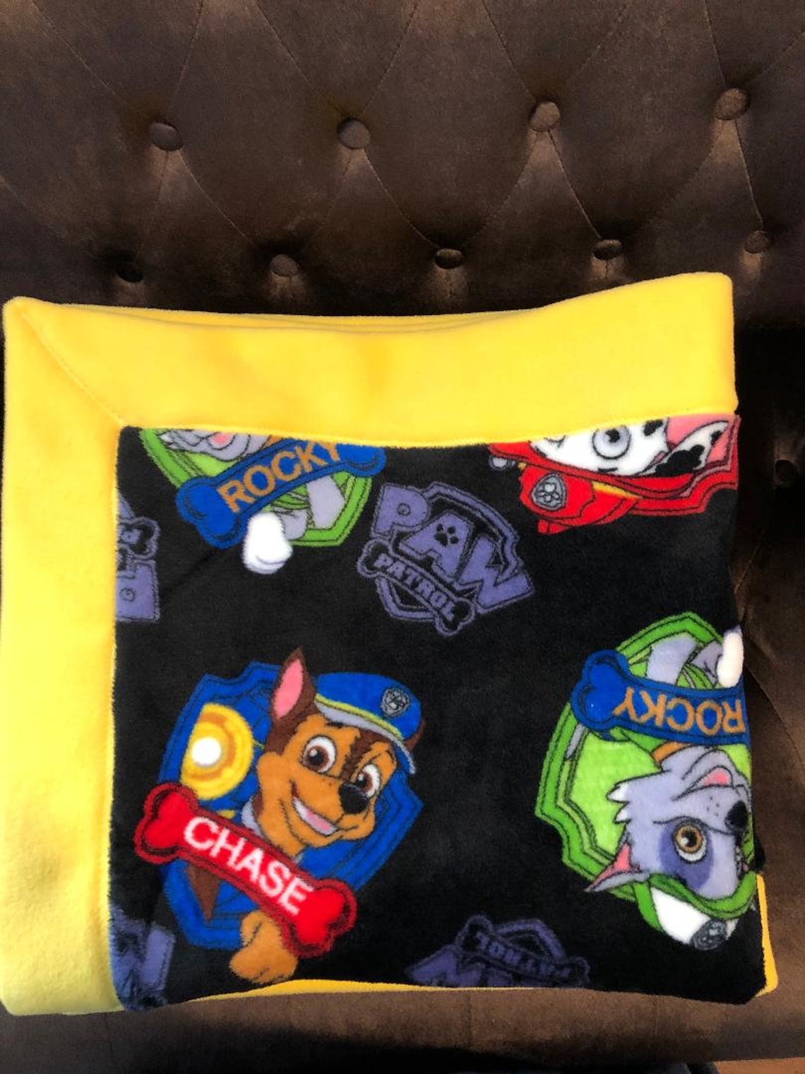 Licensed Paw Patrol Fleece Blanket Etsy