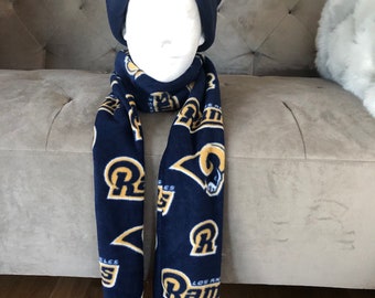 LA football team warm neck scarf