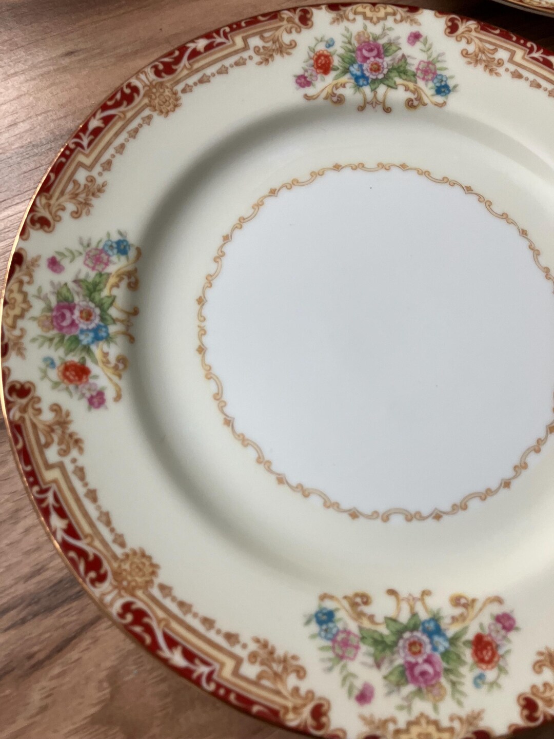 Vtg. 2 Noritake N4314 Bone China Salad Plates - Etsy
