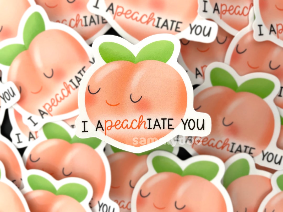 Glossy Appeachiation Pun Sticker - Etsy