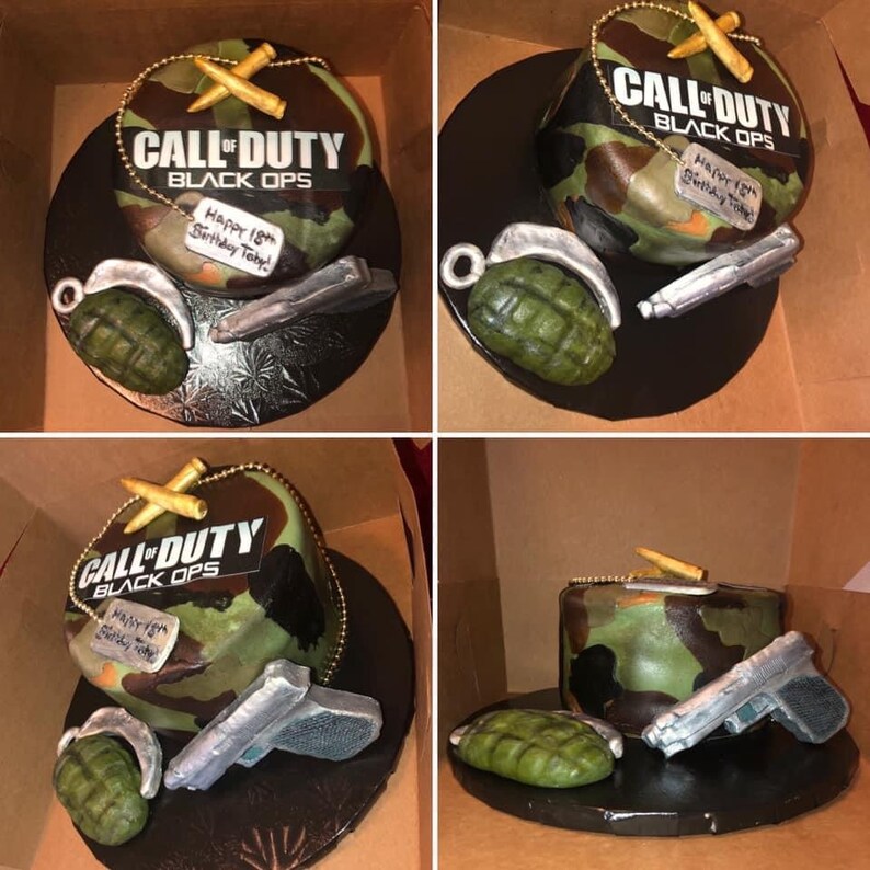 Call of Duty Cake Topper - Etsy
