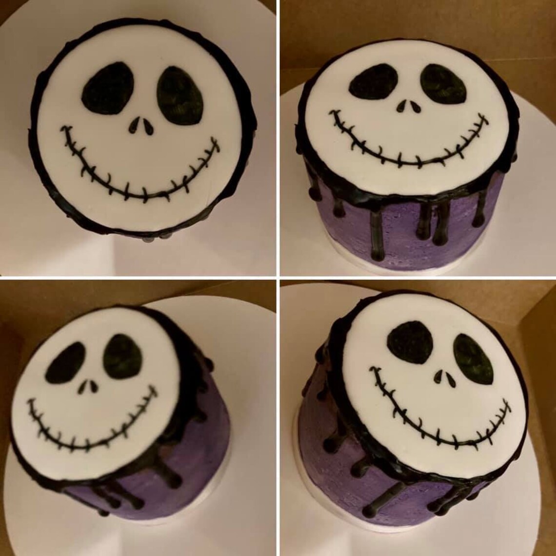 Jack Skellington Inspired Cake TopperInspired Nightmare Etsy