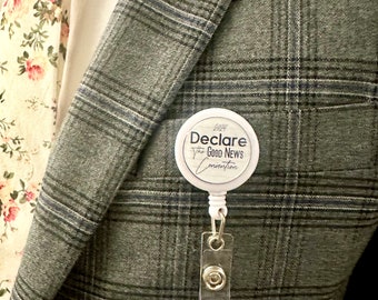 10 Pack Badge Holders- 2024 Declare the Good News Convention