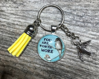 JW Keychain- Matthew 10:31