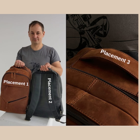 backpack with 17 laptop sleeve Luka 17 inch Laptop Backpack- CHOCOLATE