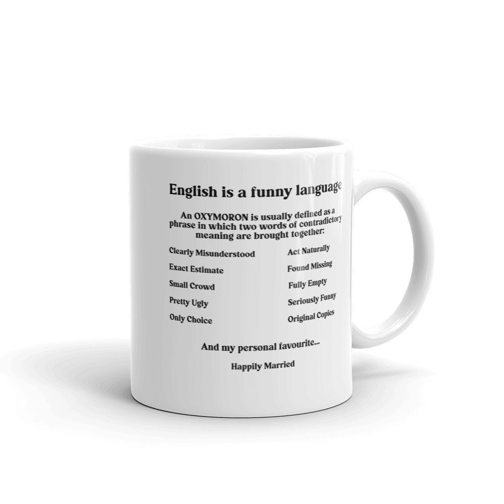 Funny english teacher mug english teacher mug funny teacher Etsy
