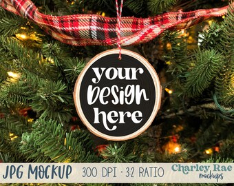 Download Wood Ornament Mockup Etsy