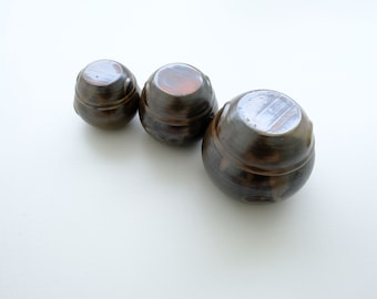 Korean Traditional Onggi: Tea Container, Sauce Container, Ceramic Jar, Handmade Pottery, Housewarming Gift