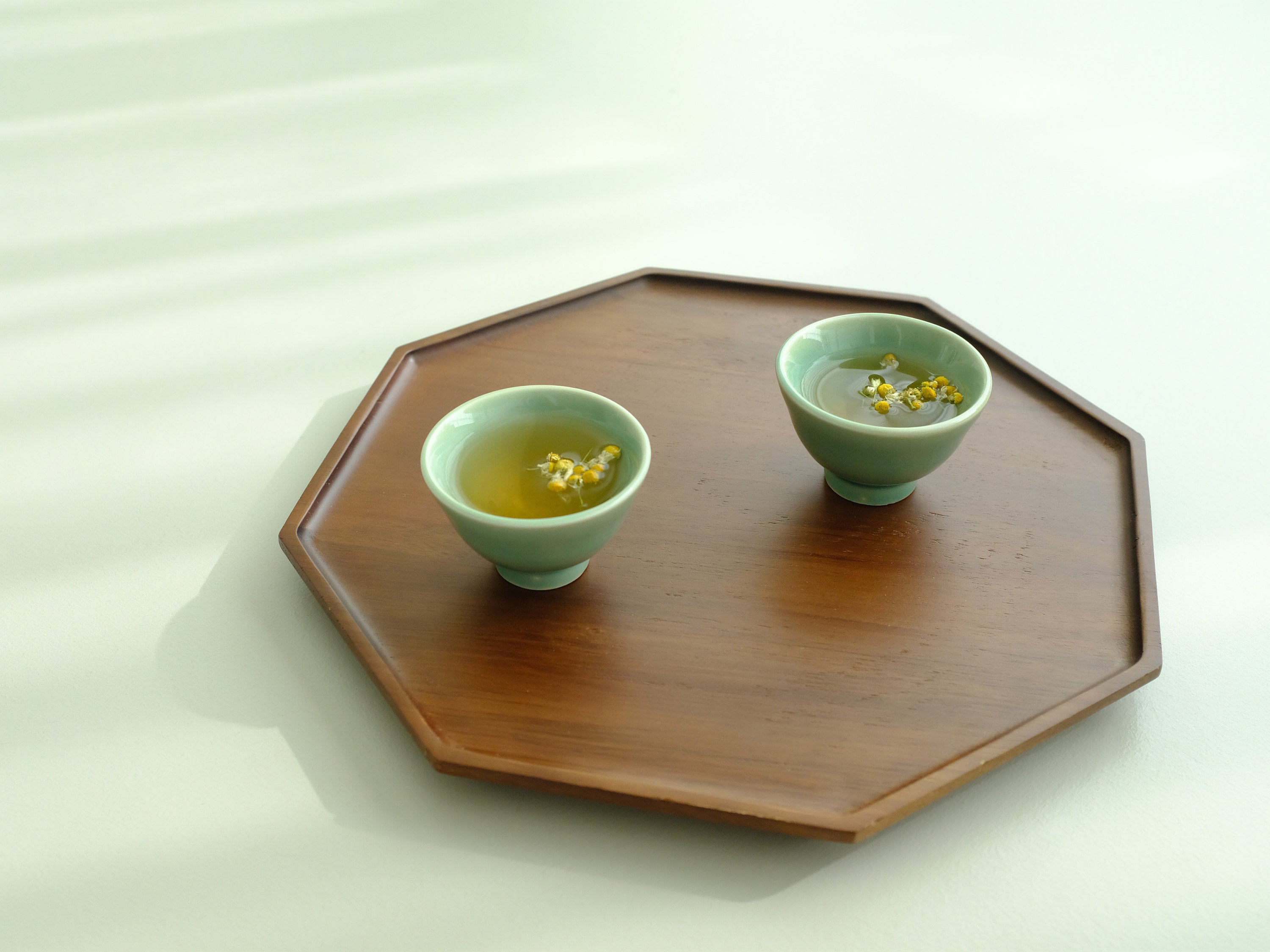 Set of Two Korean Celadon Tea Cups Korean Tea Cup Tea Set Etsy