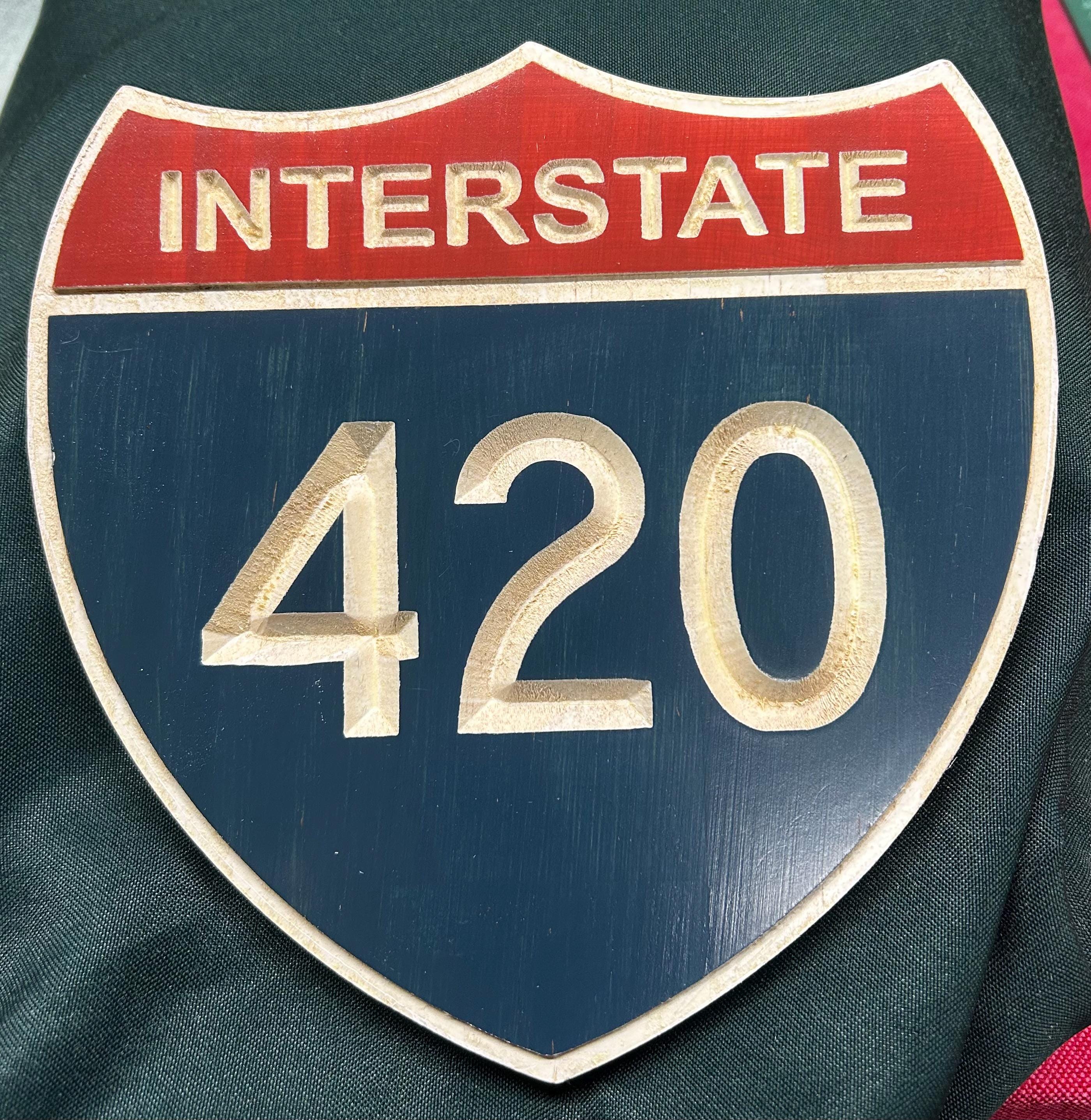 Interstate Sign - Etsy