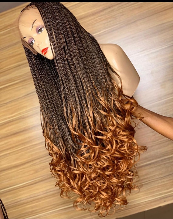 Knotless Braids, Braided Wigs, Knotless Braid,lace Front Wig, Full Lace  Wig, Braided Wig for Black Woman. 