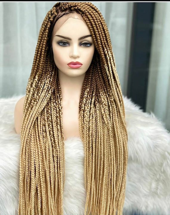 Ready to Ship Immediately Box Braid, Pick and Drop, Wig, - Etsy display picture 1