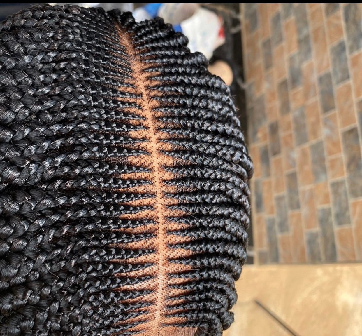 Box Braid Wig With a Loose Strong Tip, Box Braiding, - Etsy