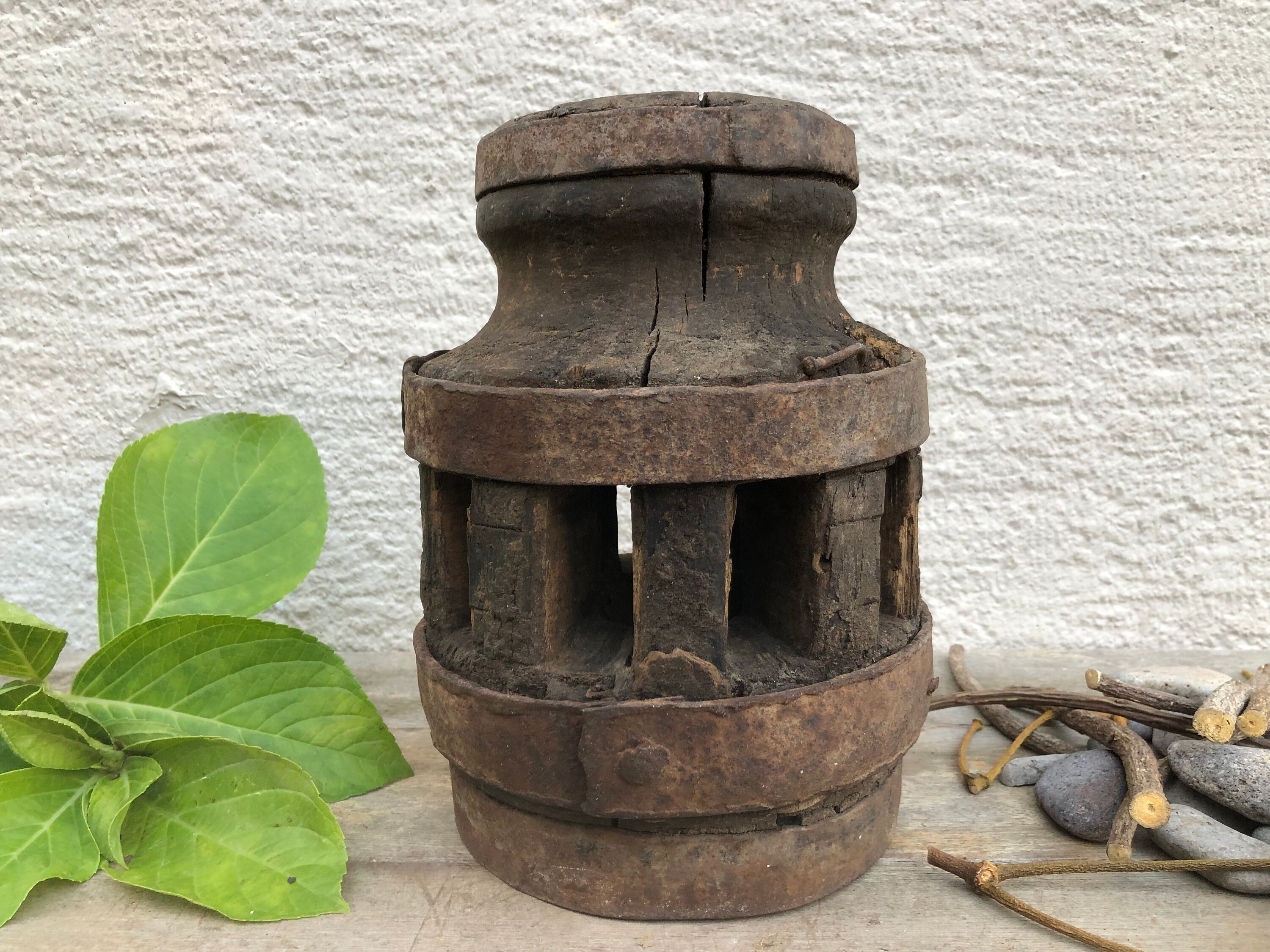 Antique Wooden Wheel Hub Primitive Wagon Wheel Hub Vintage - Etsy