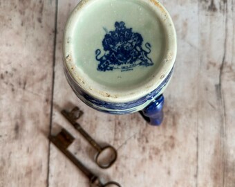 ヴィンテージ ブルー 陶器製水差し、農家風装飾 - Etsy 日本