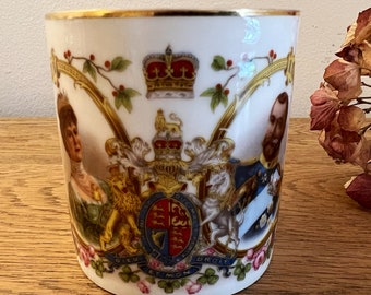 Antique George V Mug, Collectible Memorabilia, Royal China
