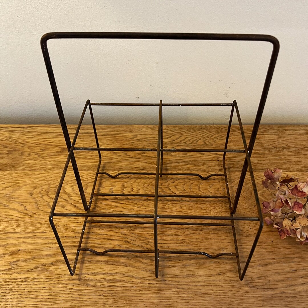 Vintage Milk Bottle Carrier Vintage Home Vintage Decor - Etsy