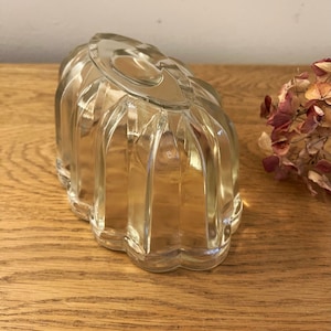 Vintage Glass Jelly Mould, Vintage Cookware, Kitchenalia