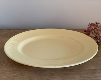 Woods Ware Jasmine Medium Large Platter, Vintage Woods Post War Utility Platter