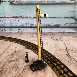 Vintage Hornby Die Cast Railway Signal With Ladder, Vintage Toys, Vintage Models