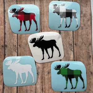 Moose vinyl decal | car decal | woodland accessories