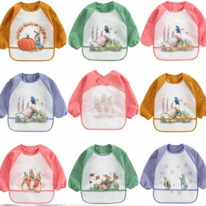 Peter rabbit waterproof smock | Bib |  pumpkin Helloween