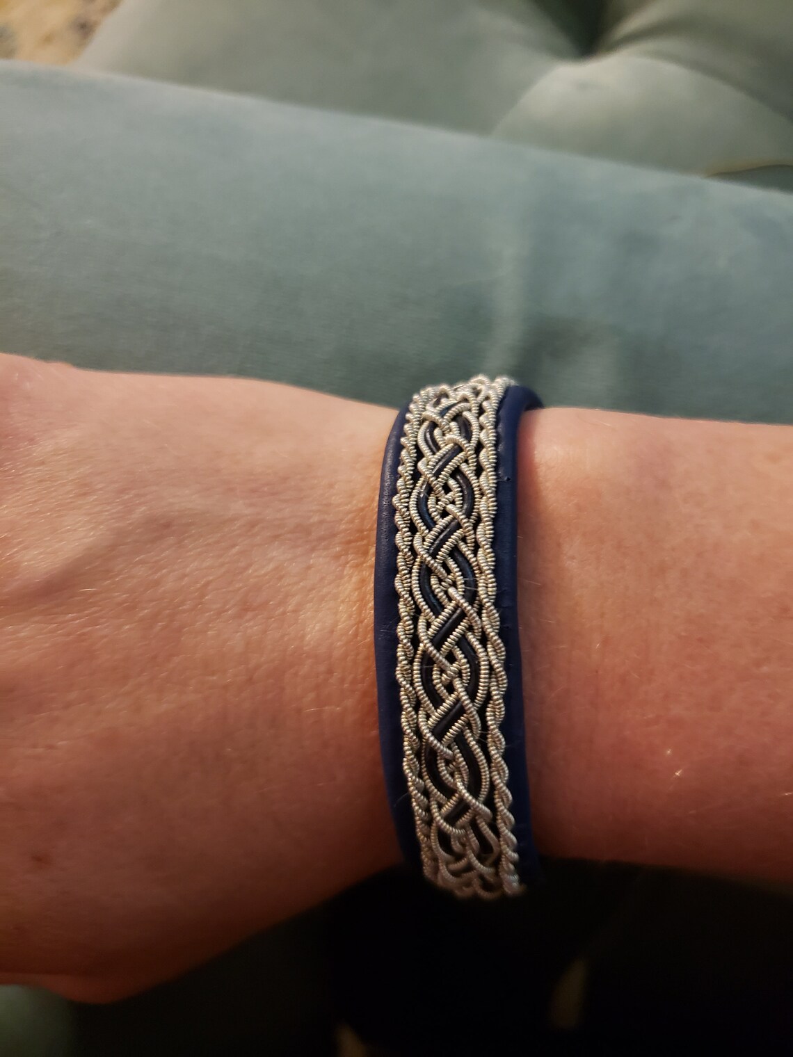 Sami Norwegian bracelet 'Lillehammer' Viking braided Etsy