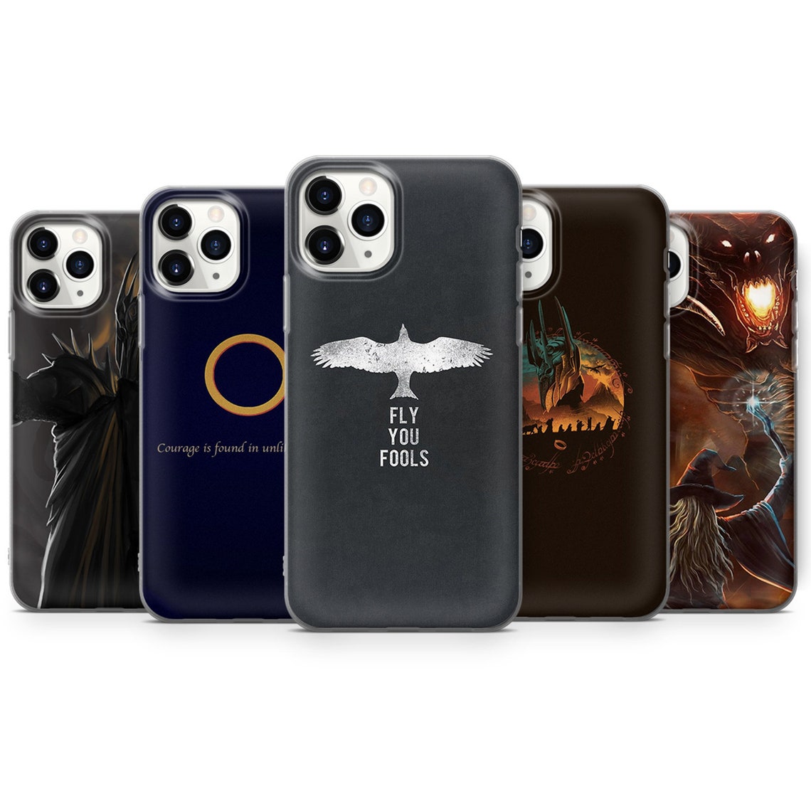 Lord Of The Rings Phone Case The Hobbit Art Cover for iPhone Etsy