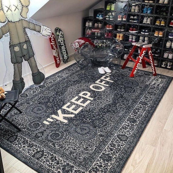 Keep Off Rug Exclusive Collectible Hypebeast Carpet Fast | Etsy