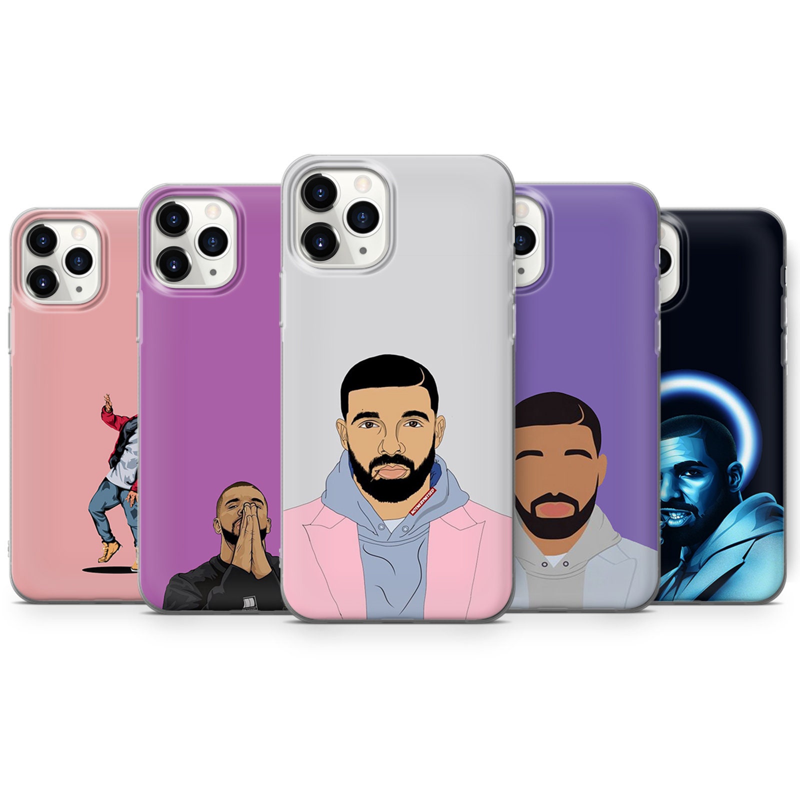 Drake Phone Case Art Cover for iPhone 7 8 XR 12 11 & Etsy