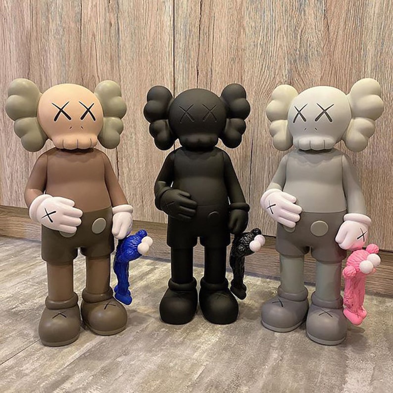 Kaws Figure Share Vinyl Flayed Companion Pop Art Sculpture Etsy