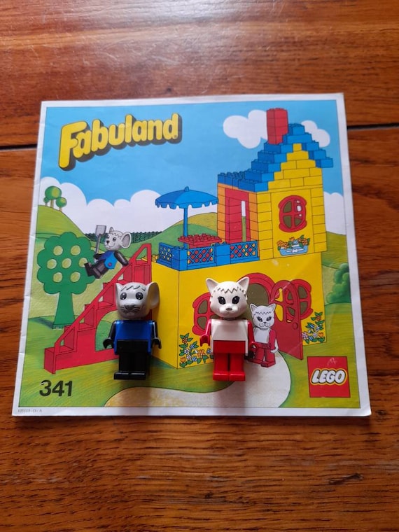 Picture Story Lego Fabuland With Figures Etsy