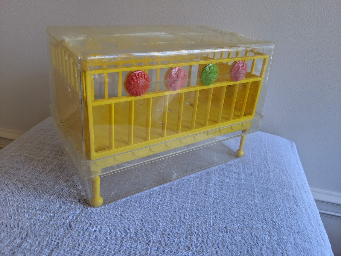 Vintage Suzy Cute Baby Doll Crib Bed in Original Case Etsy
