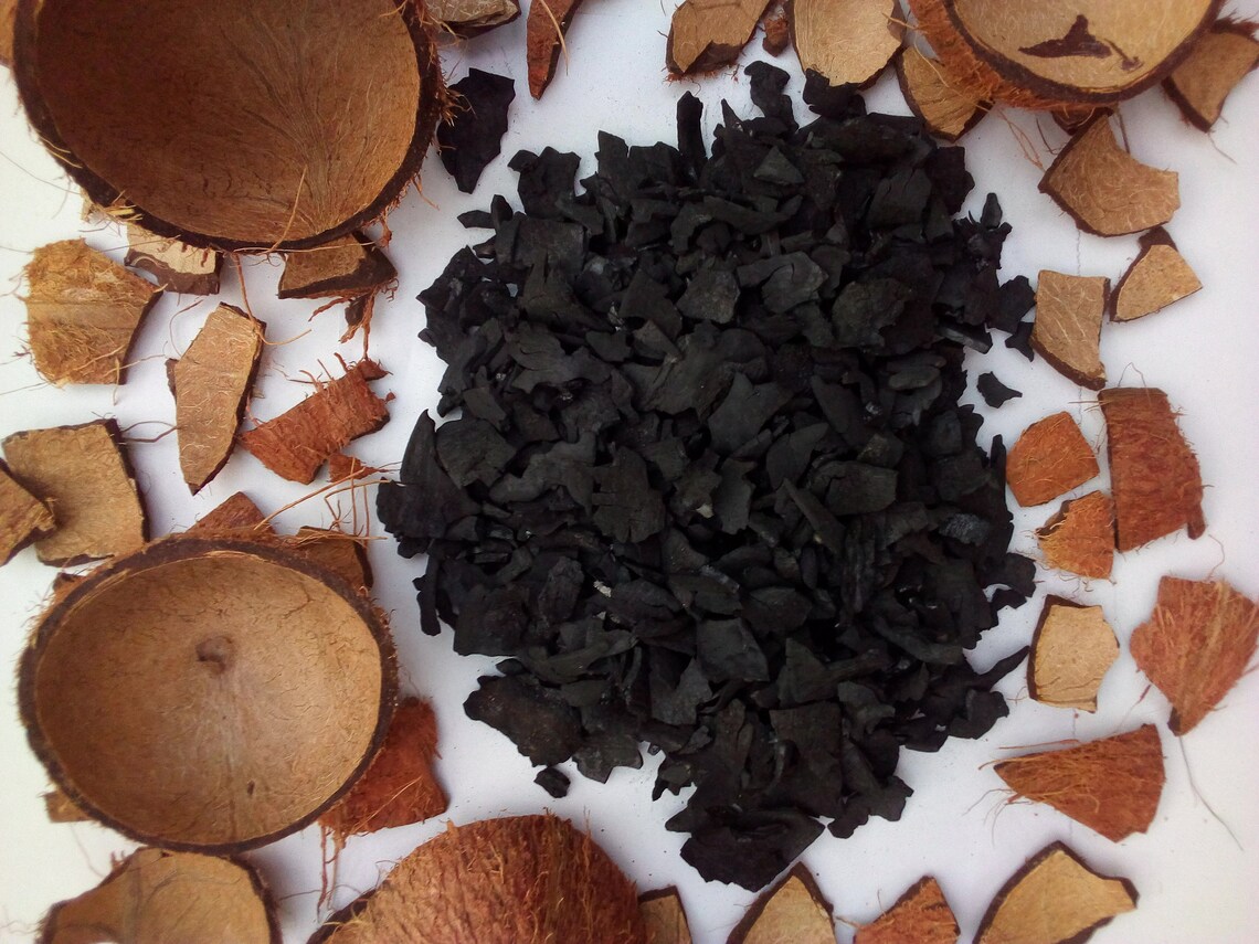 Sri Lanka Coconut Shell Charcoal Coconut Shell Coal 100 Etsy