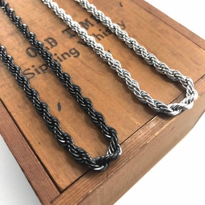 Stainless Steel Silver 30 in Chain | Etsy